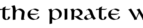 Font : Leo-Extended-Normal 2 Custom Text : The Pirate Way Test your own text here Click to download or to view this font on a tshirt that can be custom printed in Bali